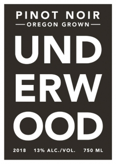 Underwood Pinot Noir 2019